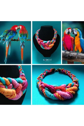 HAPPY BIRD OF COLORS - CSAVART NYAKÉK
